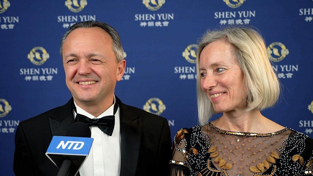 Christian Dietrich i Gabriele Roth-Dietrich na predstavi Shen Yuna u Ludwigsburgu 15. februara (NTD Televizija)