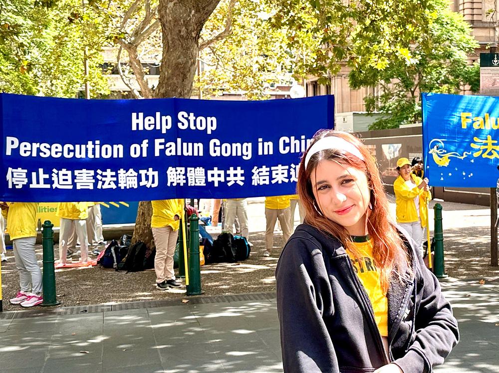 Paula je rekla da bi svi trebali biti svjesni progona Falun Gonga u Kini