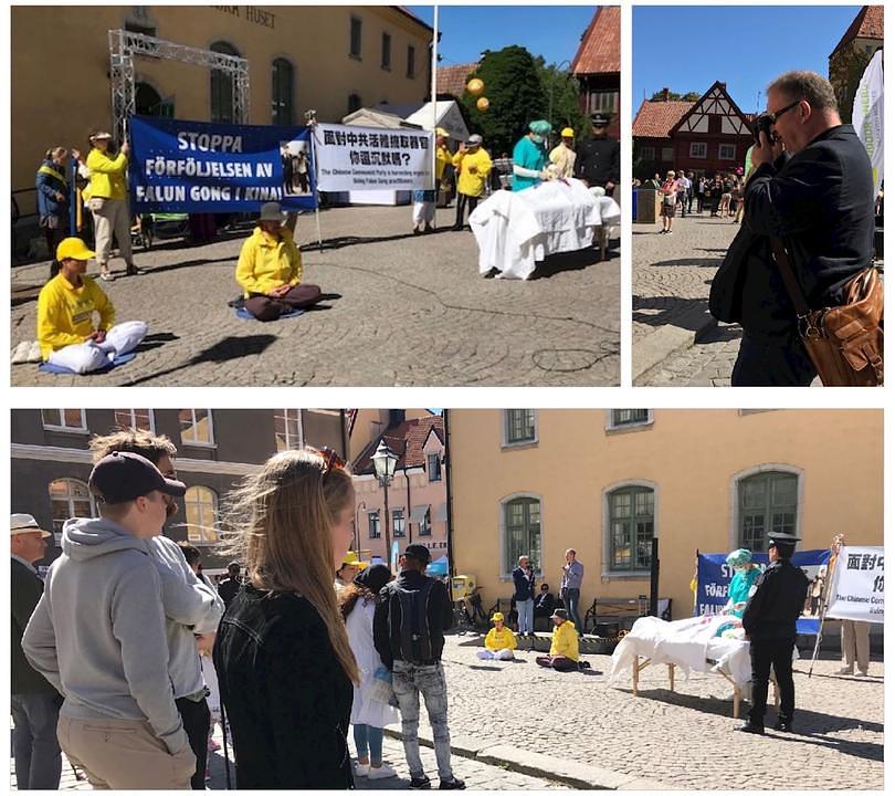Praktikanti na manifestaciji „Politička nedjelja“ u Švedskoj 