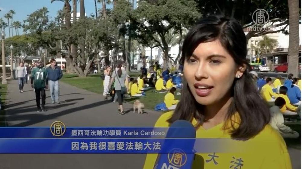 Karla Cardoso je rekla da joj je Falun Dafa dala novi način gledanja.