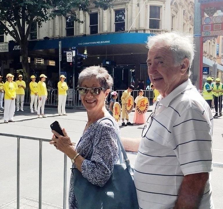 Marilyn Jackson i njen muž iz Queenslanda.