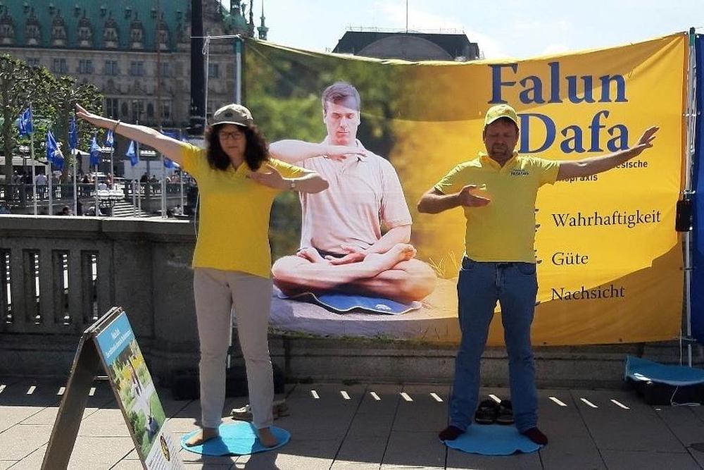 Demonstracija Falun Dafa vježbi