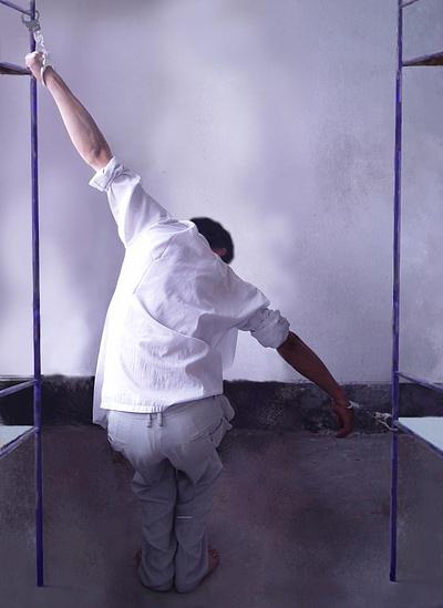 Prikaz torture: Dijagonalno vješanje
