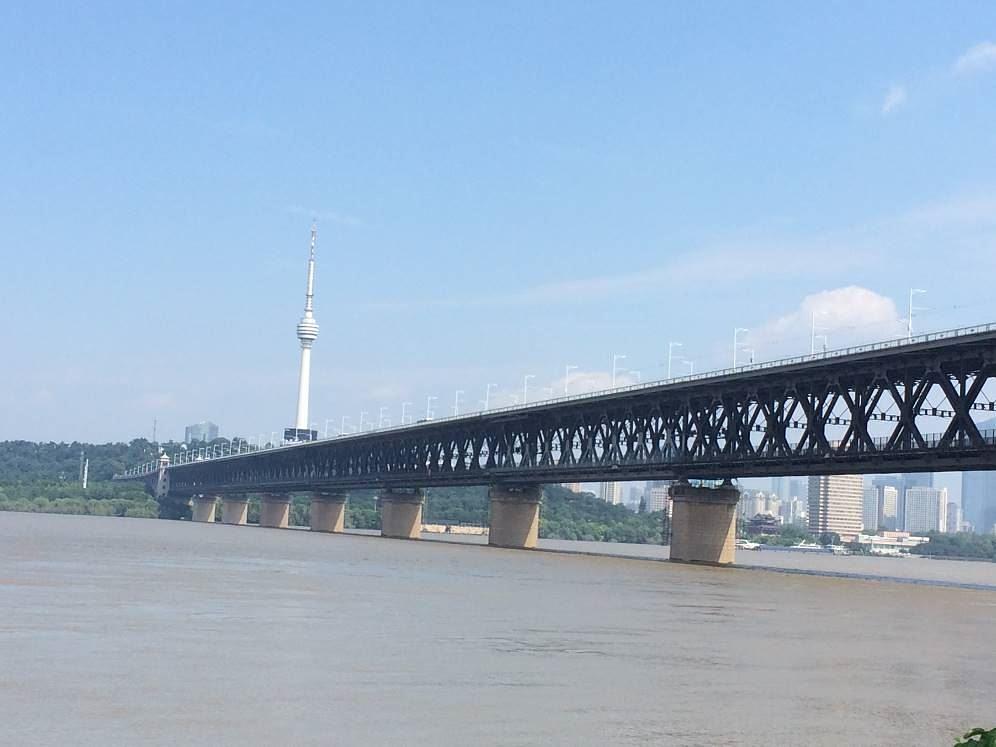 Most preko rijeke Yangtze u Wuhanu, okrug Wuchang