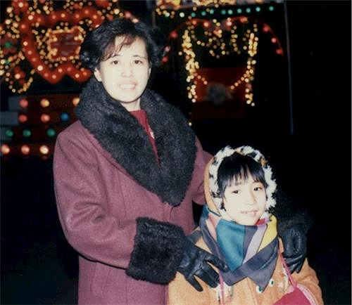  Gospođa Yu Minghui i njena majka Wang Meihong