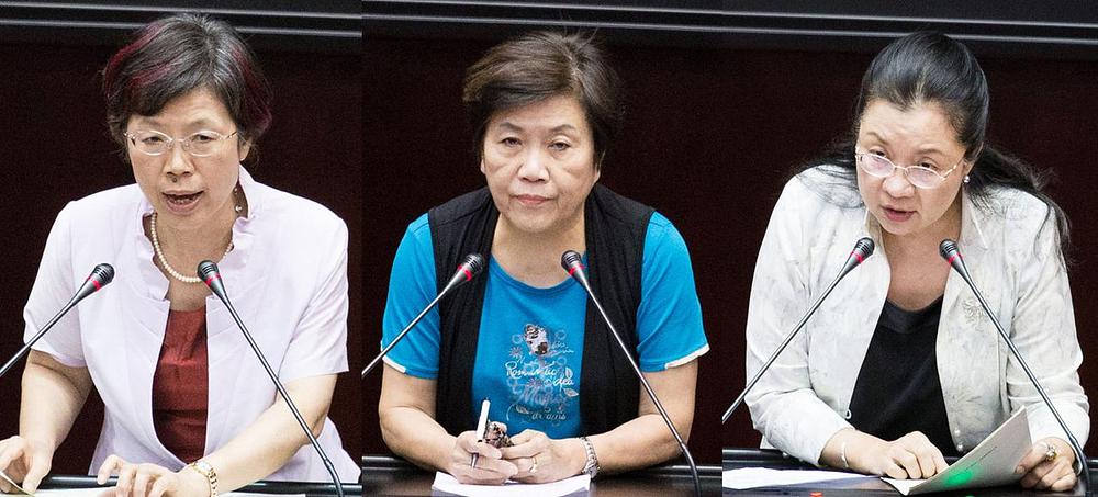 Zakonodavci iz različitih političkih stranaka Yu Mei-nu (lijevica), Hsu Shao-ping (sredina) i Tien Chiu-chin podržali su amandman o zabrani žetve organa.