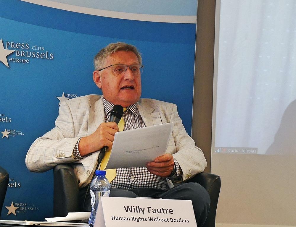 Willy Fautré , direktor i suosnivač organizacije *Ljudska prava bez granica* 