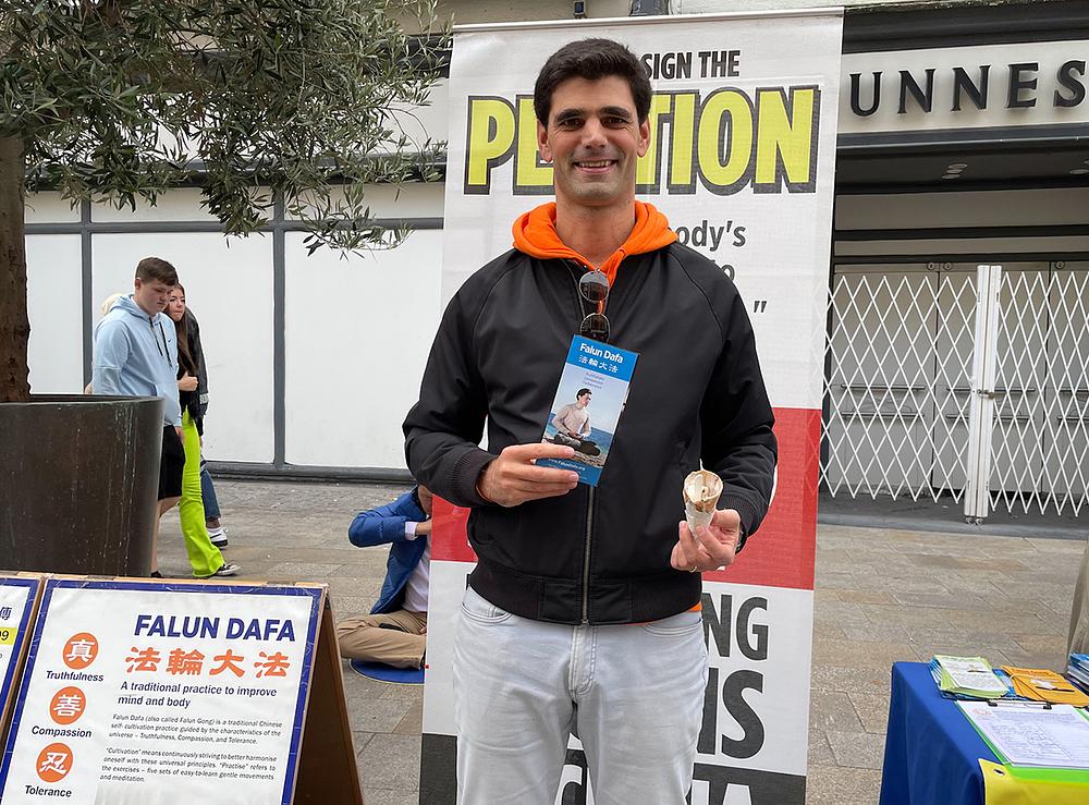 Antonio iz Portugala podržava Falun Dafa. 