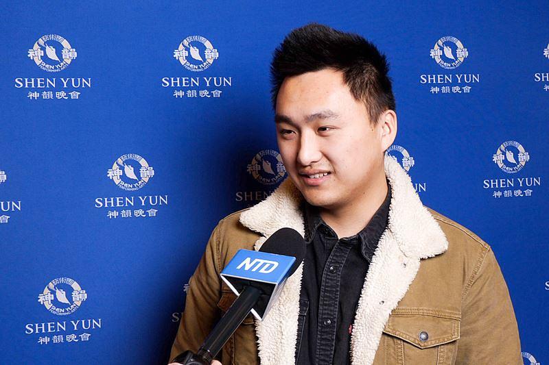  Huang Haoxuan, student iz Kine, na nastupu Shen Yun-a u Pittsburgh-u, Pennsylvania, 15. siječnja (NTD televizija)
