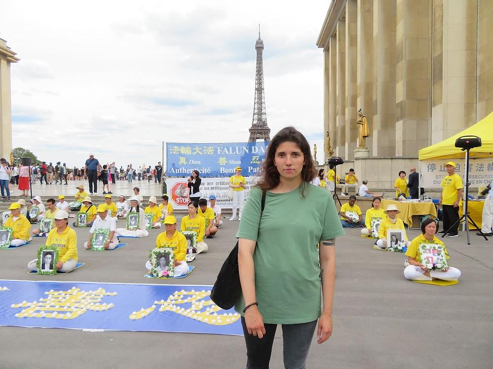 
Sara Sajous kaže da je žetva organa nad Falun Gong praktikantima neprihvatljiva. 
