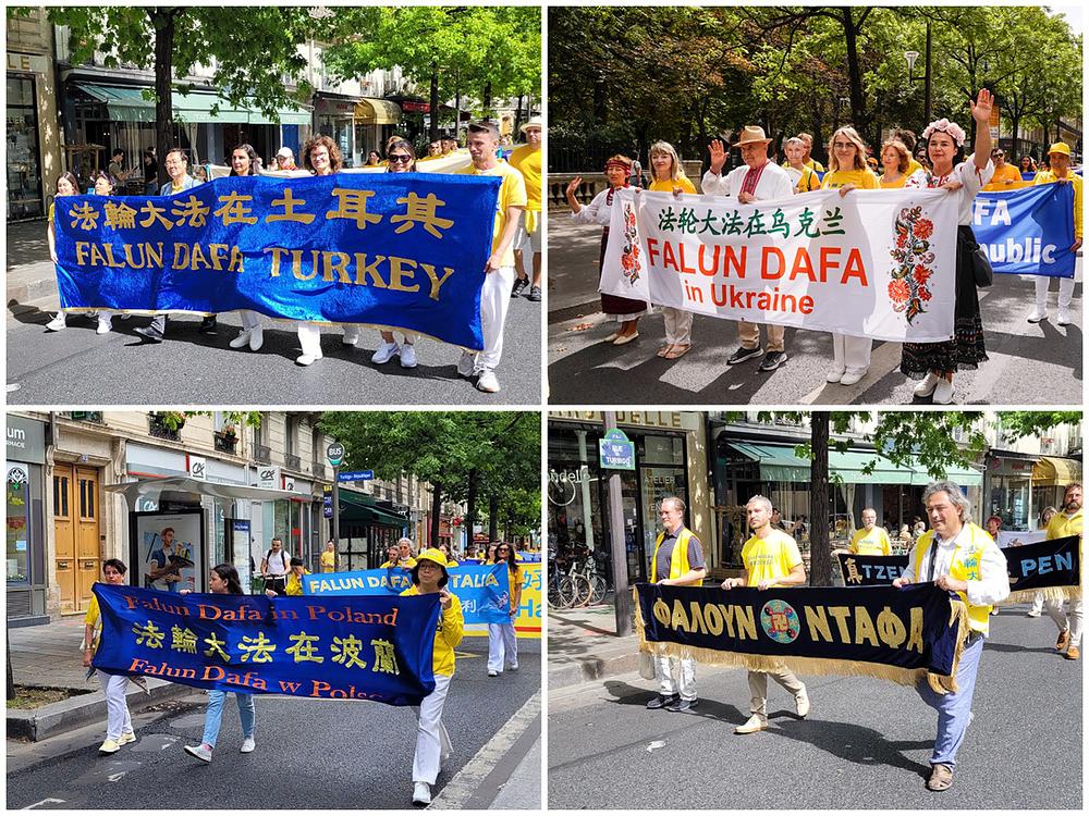 Praktikanti u paradi nosili su transparente na jezicima svojih zemalja