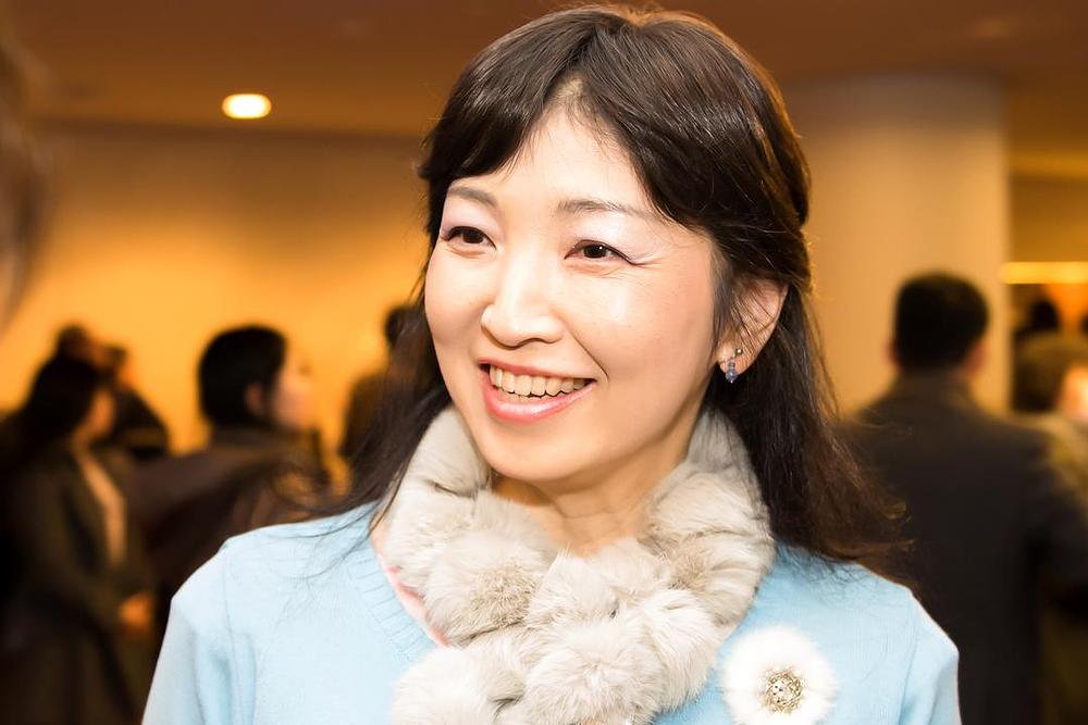 Dramska spisateljica Misako Ohashi u gradskoj dvorani Bunkyo u Tokiju 31. januara 2017. godine.