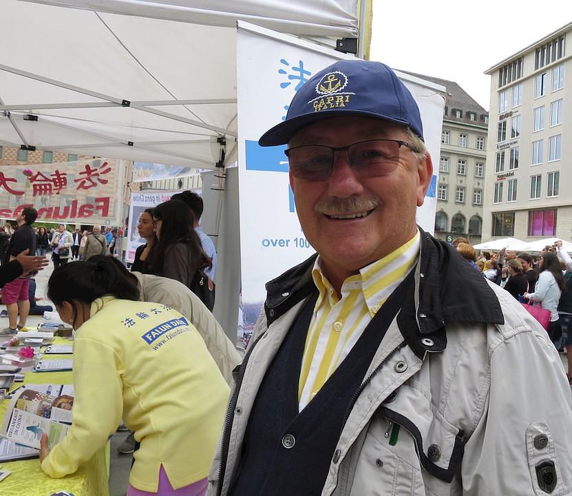  Mještanin Thomas Wittmann se zahvalio praktikantima na informacijama o  okrutnom kršenju ljudskih prava u Kini
 