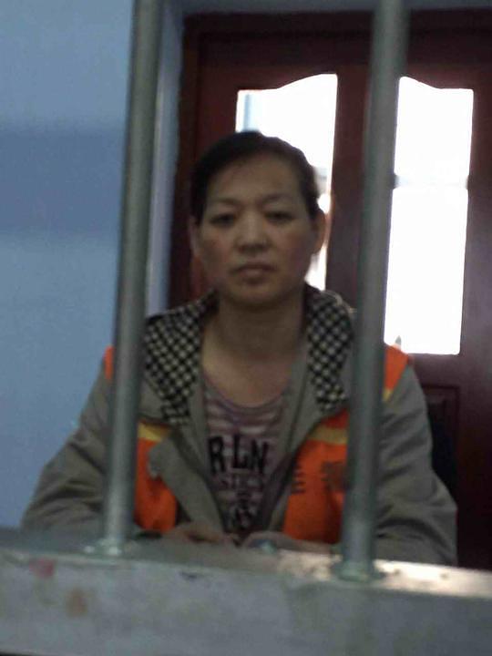 Cui Huifang, u Jiamusi pritvornom centru.