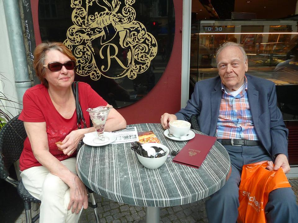 Klaus Linke (desno) i Elke Heitz (lijevo) su šokirani surovošću progona u Kini.