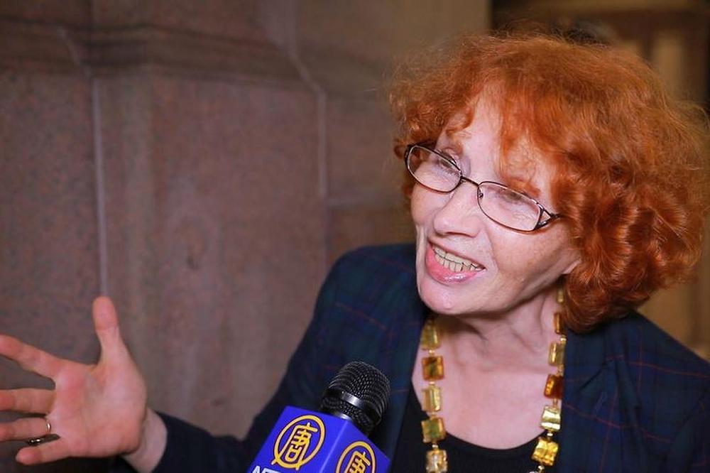 Pijanistica Marta Tereschenko na koncertu Shen Yun Symphony Orchestra 14. oktobra u New Yorku 