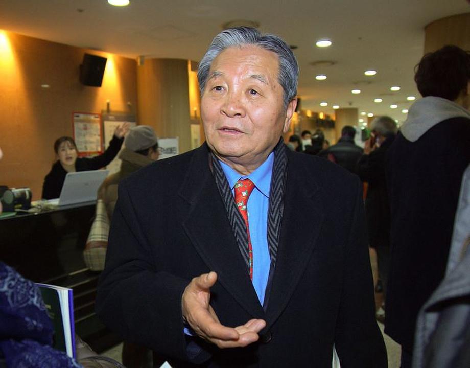 Lee Keum Ho, podpredsjednik Koranske budističke federacije u Goyang Aram Nuri umjetničkom centru 4. februara 2017. godine.