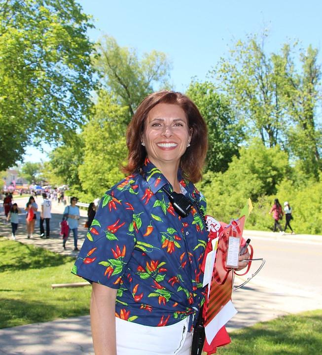 Organizatorica parade Nancy je sretna da je Falun Gong nastupio u festivalskoj paradi u Unionvilleu