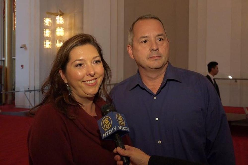 Claude Claflin i supruga Christa u koncertnoj dvorani Kennedy centra u Vašingtonu, D.C., 14. oktobra 2018. godine.