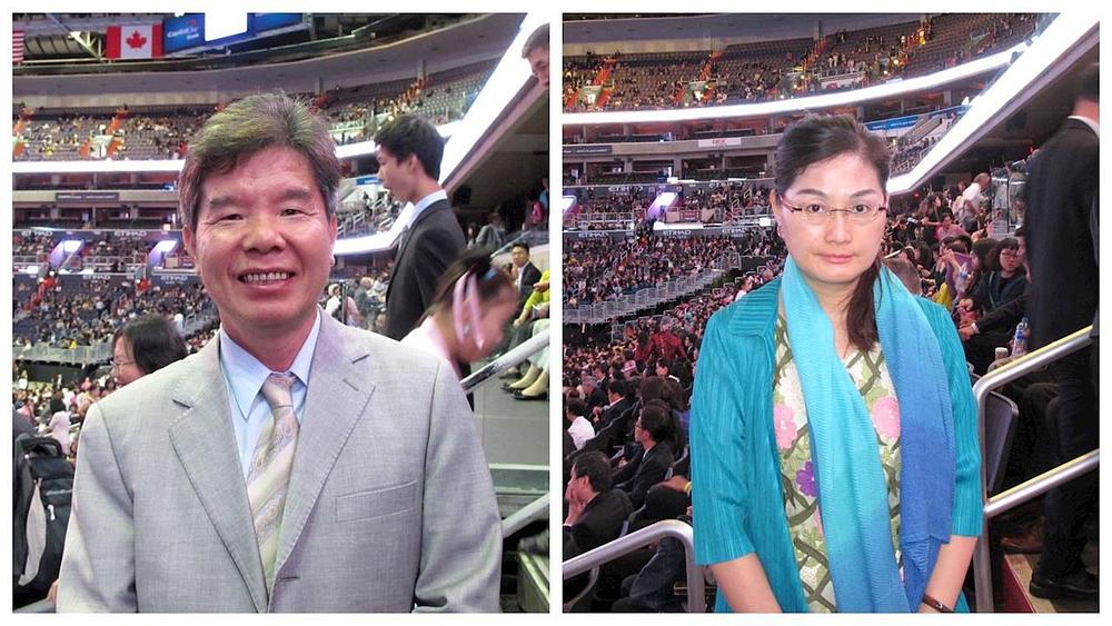 Gosp. Zhang Hanyuan i gđa Wu Yixuan 