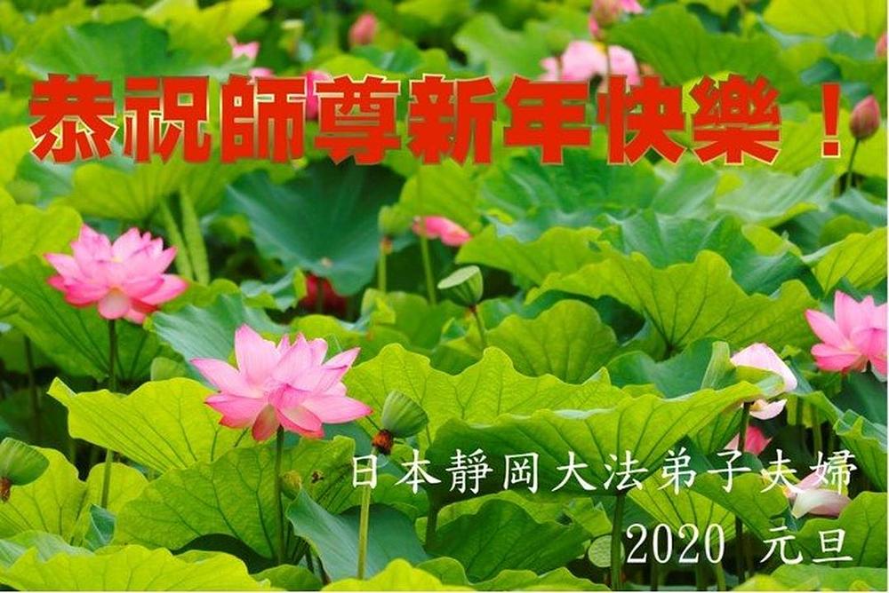 Pozdrav Učitelju od praktikanata iz Shizuoke