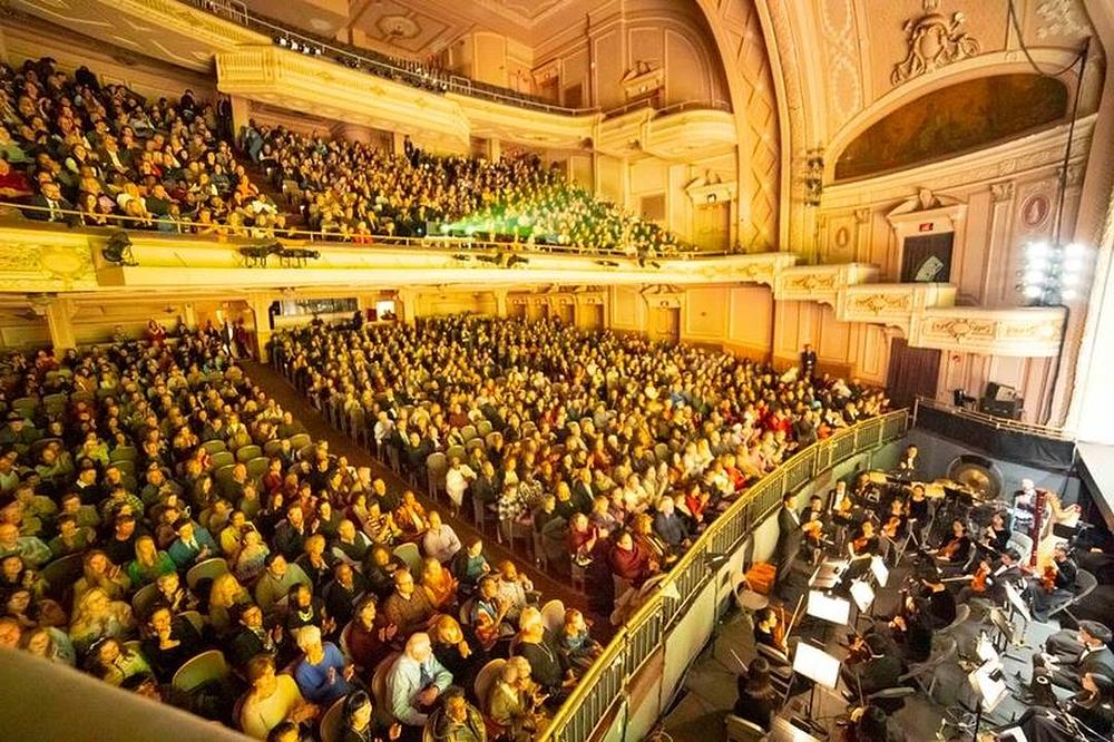 Shen Yun Touring Company u dvorani Merriam Theatre u Philadelphiji, u Pensilvaniji, 21. februara 2019. godine