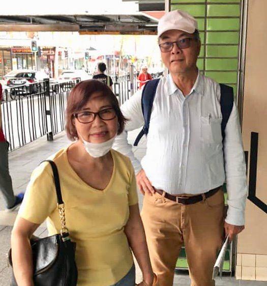 Al Hoang i njegova supruga