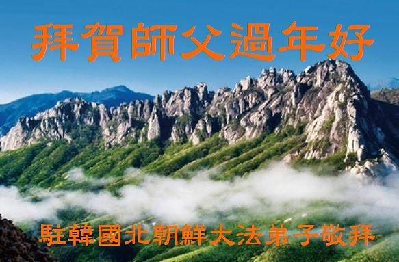 Praktikanti iz Sjeverne Koreje koji trenutno žive u Južnoj Koreji žele Učitelju Liju sretnu Novu godinu!