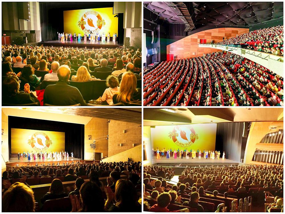 Na lunarnu Novu godinu, 22. siječnja, osam trupa Shen Yun-a na turneji istovremeno je nastupilo u gradovima Europe, Sjeverne Amerike i Azije. (Minghui.org)