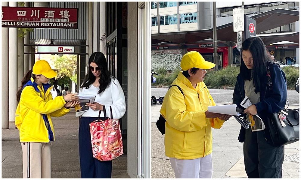 Praktikanti razgovaraju s ljudima o progonu KPK i prikupljaju potpise