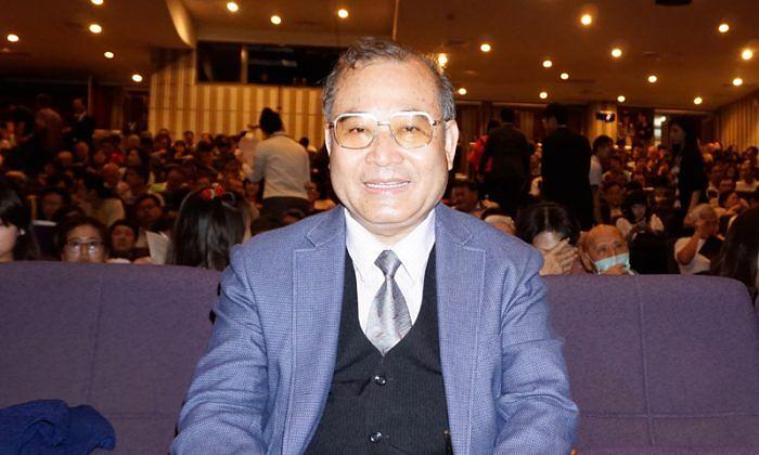 Chen Po-yu, predsjednik jedne Tajvanske preduzimačke grupe, u dvorani Chih,  Kulturnog centra Kaohsiunga u Kaohsiungu, Tajvan, 6. aprila 2019. godine.